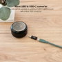 Nanocable Adaptador Micro USB a USB-C 10.02.0014 Negro